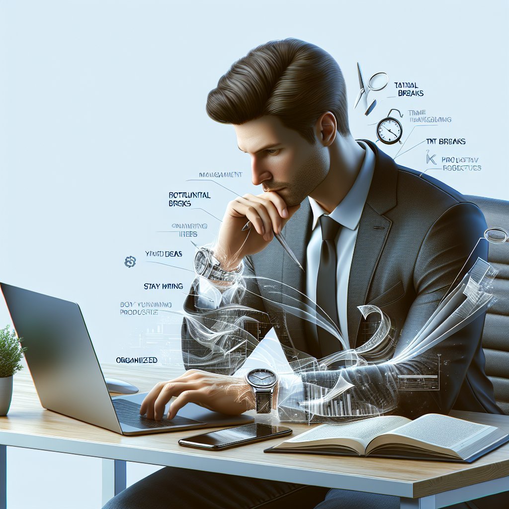 10 Habits of a Highly Productive Professional Working on a Laptop