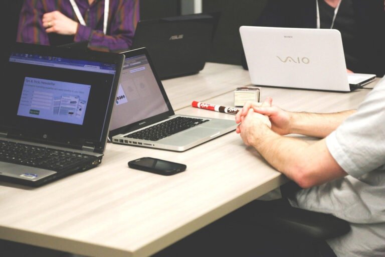 creative professional graphic design desk