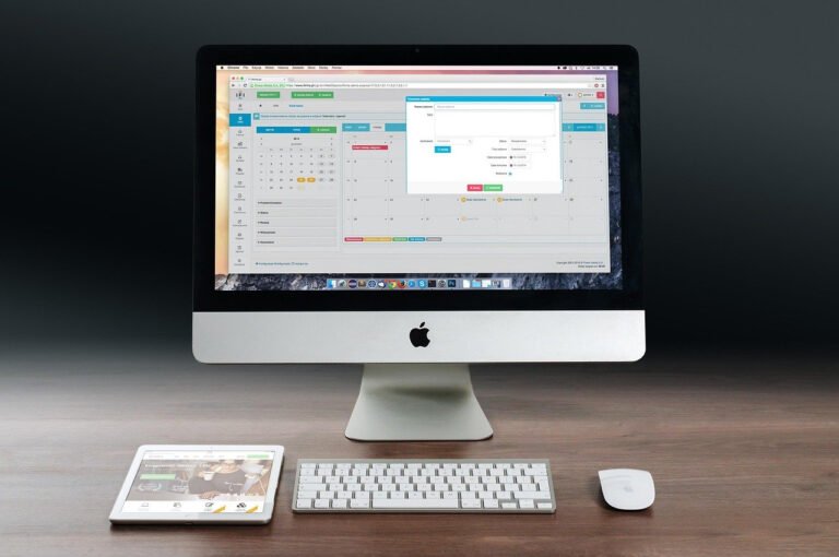 personal productivity setup desk