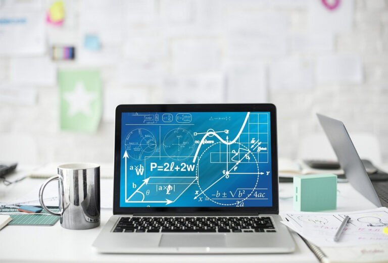 creative designer desk laptop